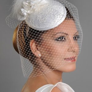 TRA-001 VUALET GELİN NİKAH ŞAPKASI - Görsel 1