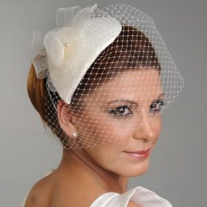 042 TÜLLÜ GELİN SAÇ AKSESUARI - Görsel 2