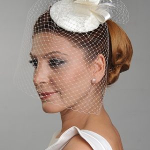 TRA-010 DANTELLİ GELİN ŞAPKASI - Görsel 1