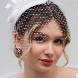 Gelin Kep, Vualet, Şapka, Nikah ve Dış Çekim Şapkası - Görsel 1