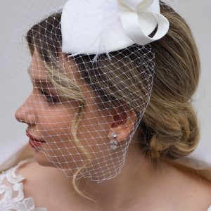 Gelin Kep, Vualet, Şapka, Nikah ve Dış Çekim Şapkası - Görsel 2