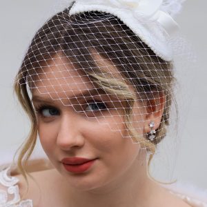 Gelin Kep, Vualet, Şapka, Nikah ve Dış Çekim Şapkası - Görsel 4