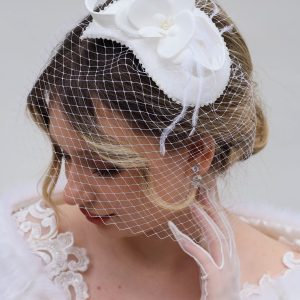 Gelin Kep, Vualet, Şapka, Nikah ve Dış Çekim Şapkası - Görsel 1