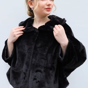 Gelin Etol, Ceket, Siyah Tavşan Görünüm Etol - Görsel 1