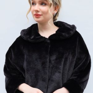 Gelin Etol, Ceket, Siyah Tavşan Görünüm Etol - Görsel 3