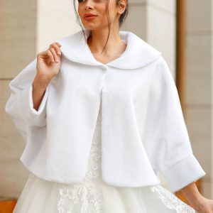 Gelin Etol Tay Ceket Beyaz - Görsel 2