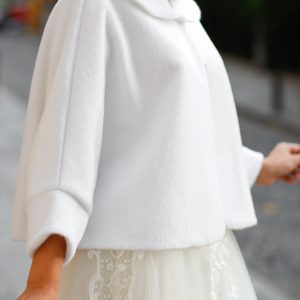 Gelin Etol Tay Ceket Beyaz - Görsel 3