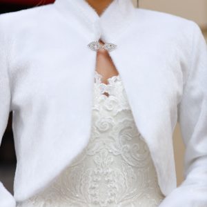 Gelin Etol Tay Ceket Beyaz - Görsel 3