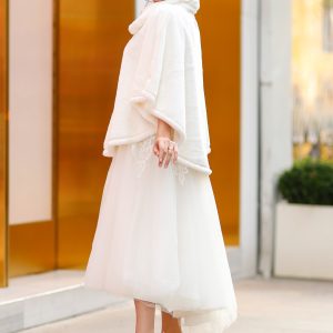 Gelin Etol Kürk Pelerin - Görsel 2