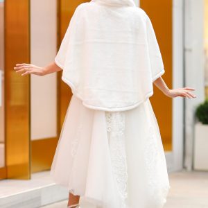 Gelin Etol Kürk Pelerin - Görsel 3