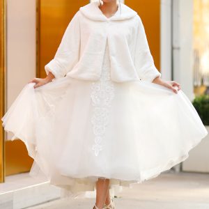 Gelin Etol Kürk Ceket - Görsel 1