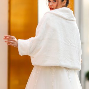 Gelin Etol Kürk Ceket - Görsel 2