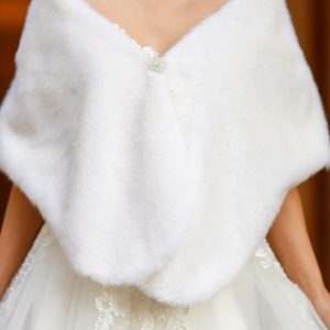 Gelin Etol Kürk Pelerin - Görsel 4