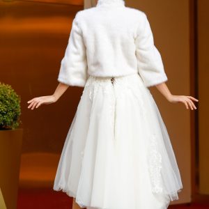 Gelin Etol Kürk Ceket - Görsel 2