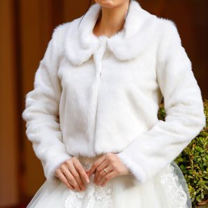 Gelin Etol Kürk Ceket - Görsel 2