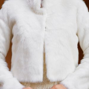 Gelin Etol Kürk Ceket - Görsel 4