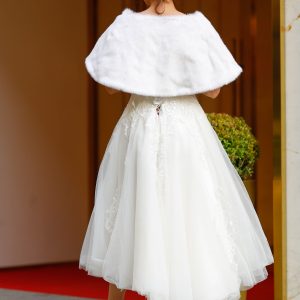 Gelin Etol Kürk Pelerin - Görsel 3