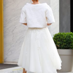 Gelin Etol Kürk Ceket - Görsel 4