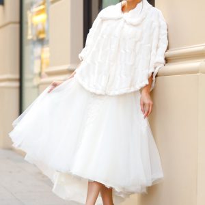 Gelin Etol Kürk Ceket - Görsel 1