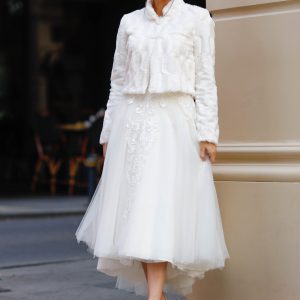 Gelin Etol Kürk Ceket - Görsel 1