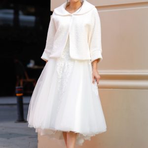 Gelin Etol Kürk Ceket - Görsel 1