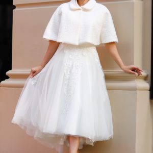 Gelin Etol Kürk Ceket - Görsel 1