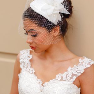 Gelin Kep, Vualet, Şapka, Nikah ve Dış Çekim Şapkası - Görsel 2