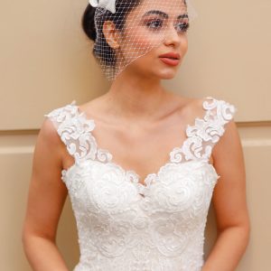 Gelin Kep, Vualet, Şapka, Nikah ve Dış Çekim Şapkası - Görsel 2