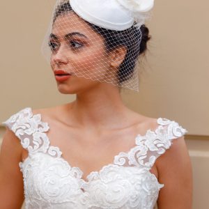 Gelin Kep, Vualet, Şapka, Nikah ve Dış Çekim Şapkası - Görsel 1