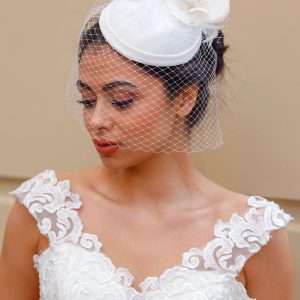 Gelin Kep, Vualet, Şapka, Nikah ve Dış Çekim Şapkası - Görsel 3