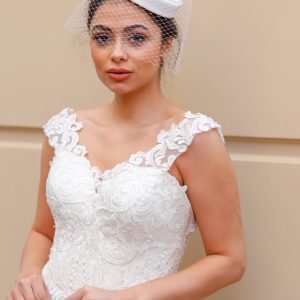 Gelin Kep, Vualet, Şapka, Nikah ve Dış Çekim Şapkası - Görsel 2