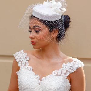 Gelin Kep, Vualet, Şapka, Nikah ve Dış Çekim Şapkası - Görsel 4