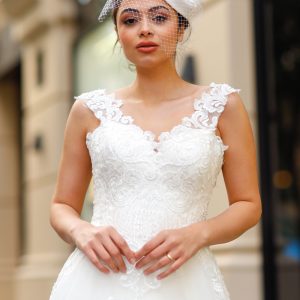 Gelin Kep, Vualet, Şapka, Nikah ve Dış Çekim Şapkası - Görsel 1