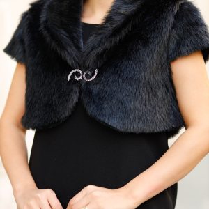 Gelin Etol Kürk Yelek - Görsel 4